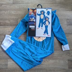 NWT Sonic The Hedgehog 3 Costume Size Medium 7-8